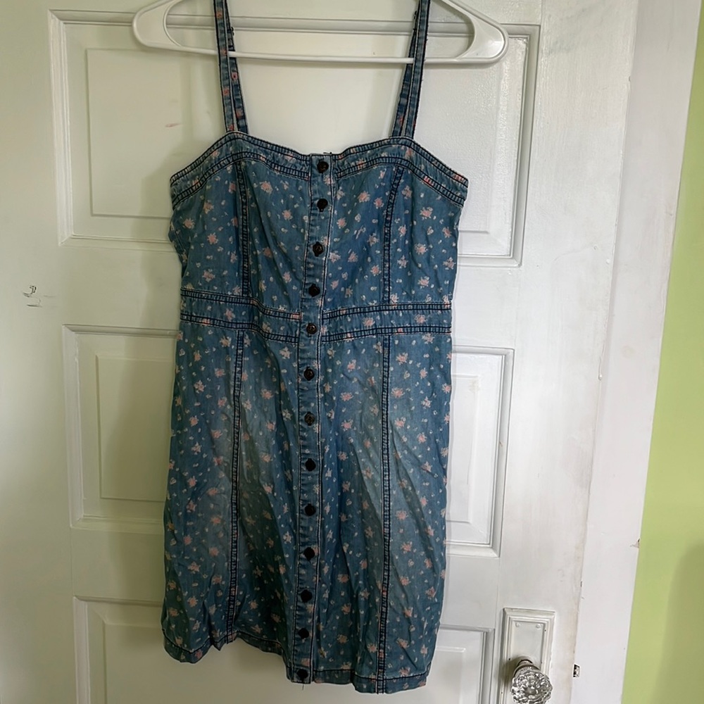 Tinseltown Denim Dress - Size M